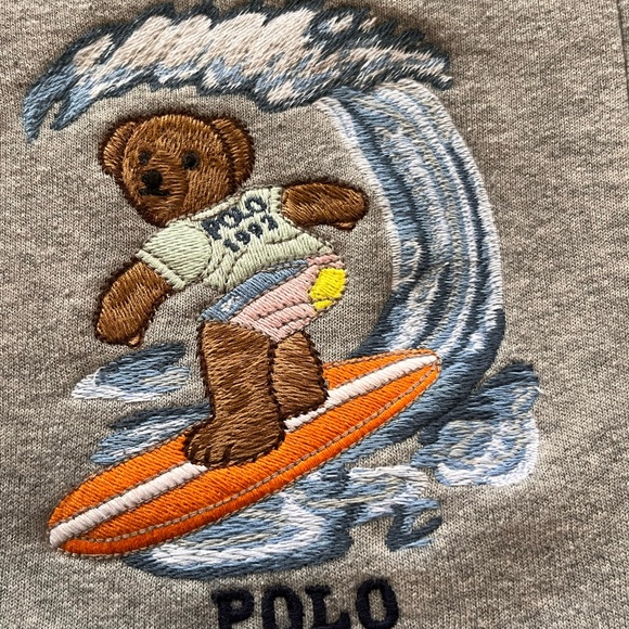 POLO RALPH LAUREN Polo Bear Fleece Shorts Surf Polo Bear - Picture 4 of 9
